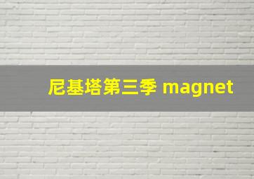 尼基塔第三季 magnet